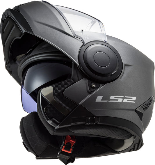 LS2 FF902 Scope Solid Helmet Matt titan co: 2510074