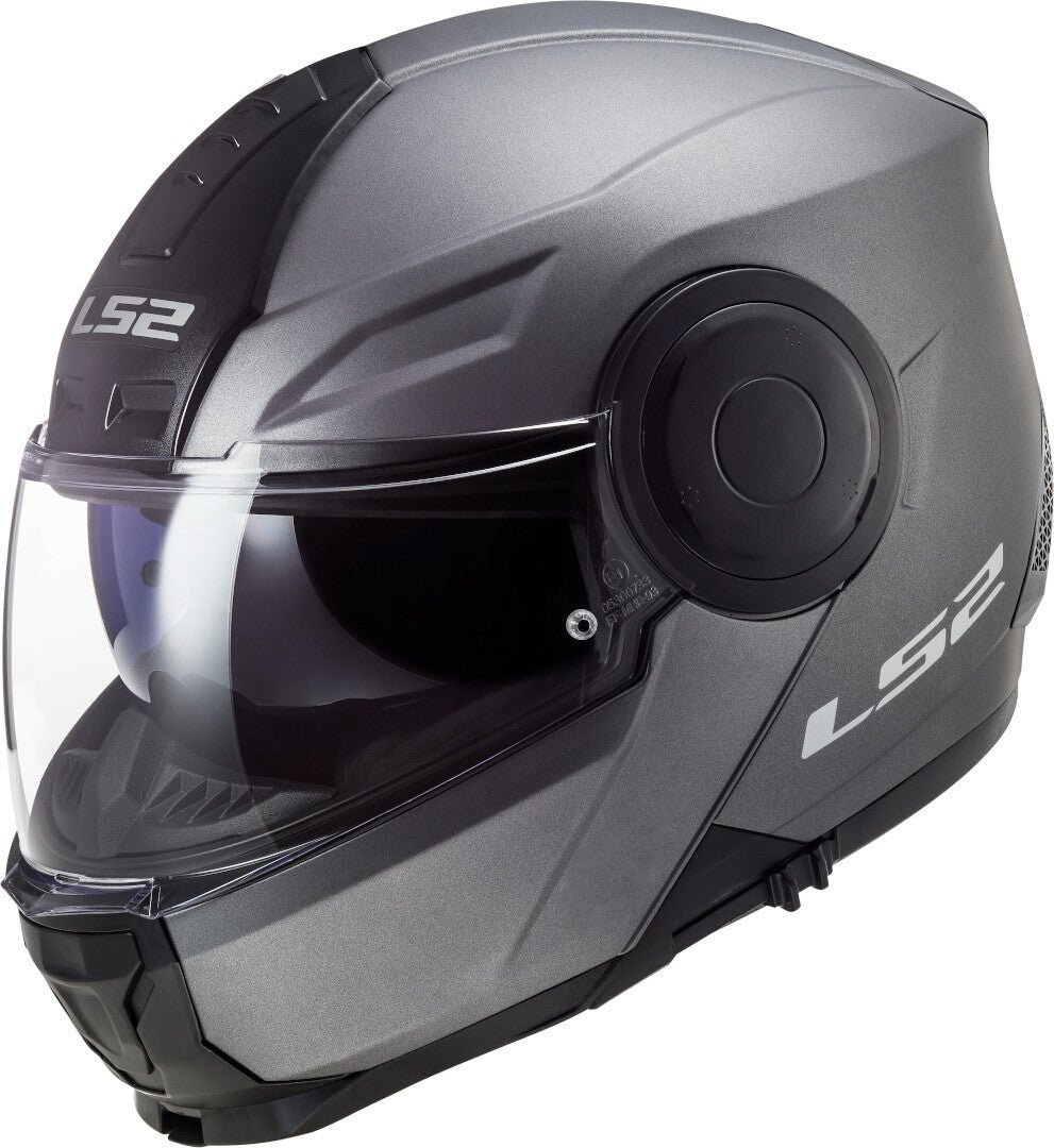 LS2 FF902 Scope Solid Helmet Matt titan co: 2510074