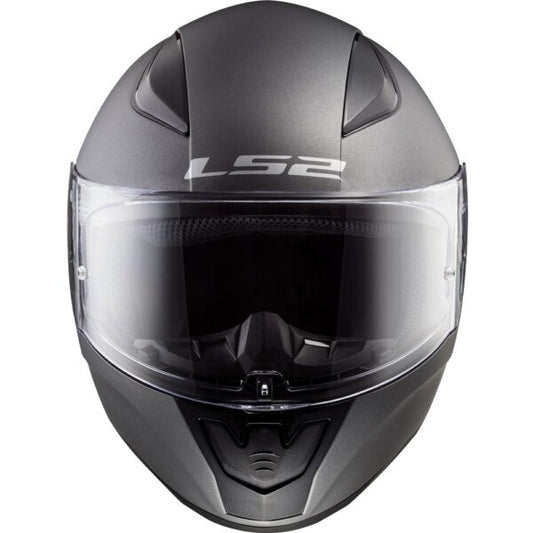 LS2 FF353 RAPID PLAIN HELMET MATTE TITANUM :CO 31609