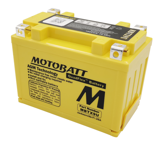 MBTX9U MOTOBATT 12V BATTERY CO: 32150