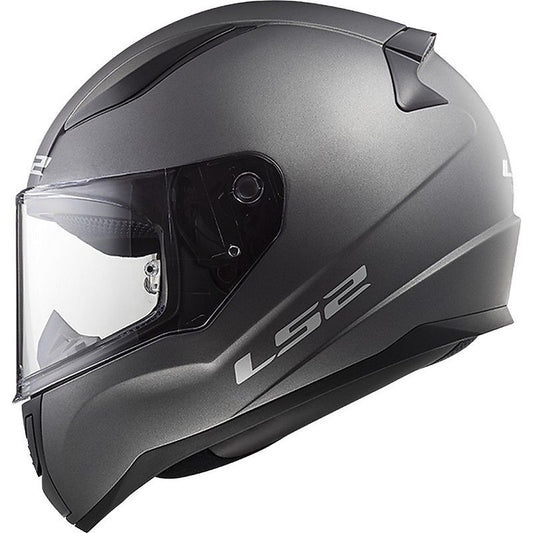 LS2 FF353 RAPID PLAIN HELMET MATTE TITANUM :CO 31609