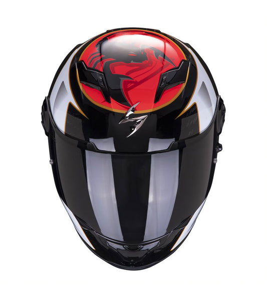 SCORPION EXO-490 TOUR HELMET RED SIZE M  CO: 454439