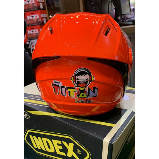 INDEX TITAN KIDS RED HELMET CO: 453843