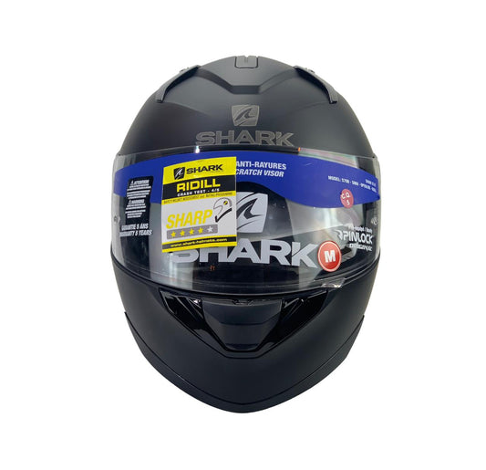 SHARK RIDILL Blank Matt Helmet Black Matt CO: 32373