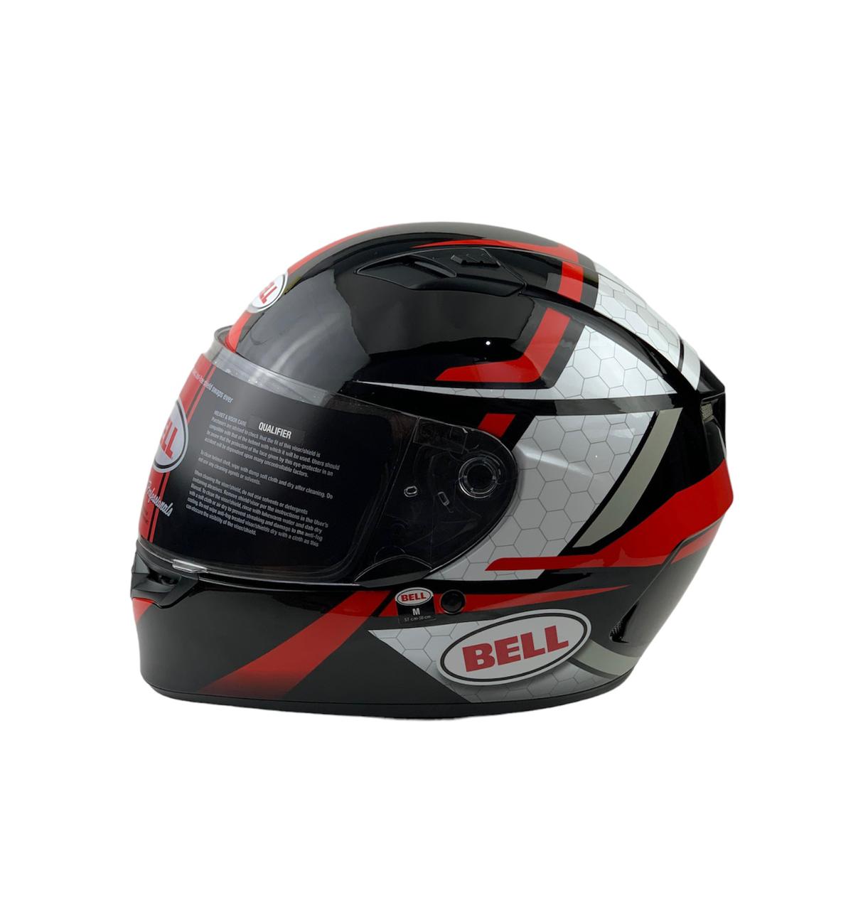 Bell Qualifier Street Helmet (Flare Gloss Black / Red - M) CO: 454440