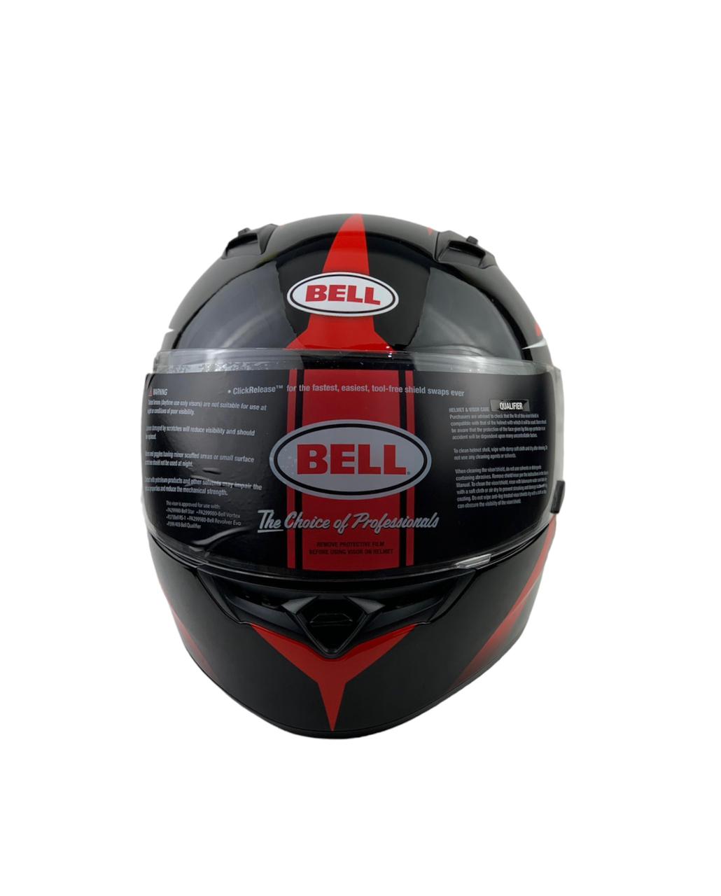 Bell Qualifier Street Helmet (Flare Gloss Black / Red - M) CO: 454440