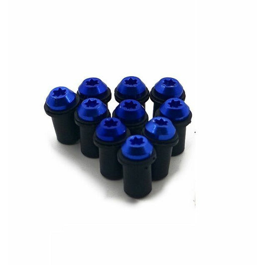 WINDSCREEN SCREW KIT BLUE CO: 32259