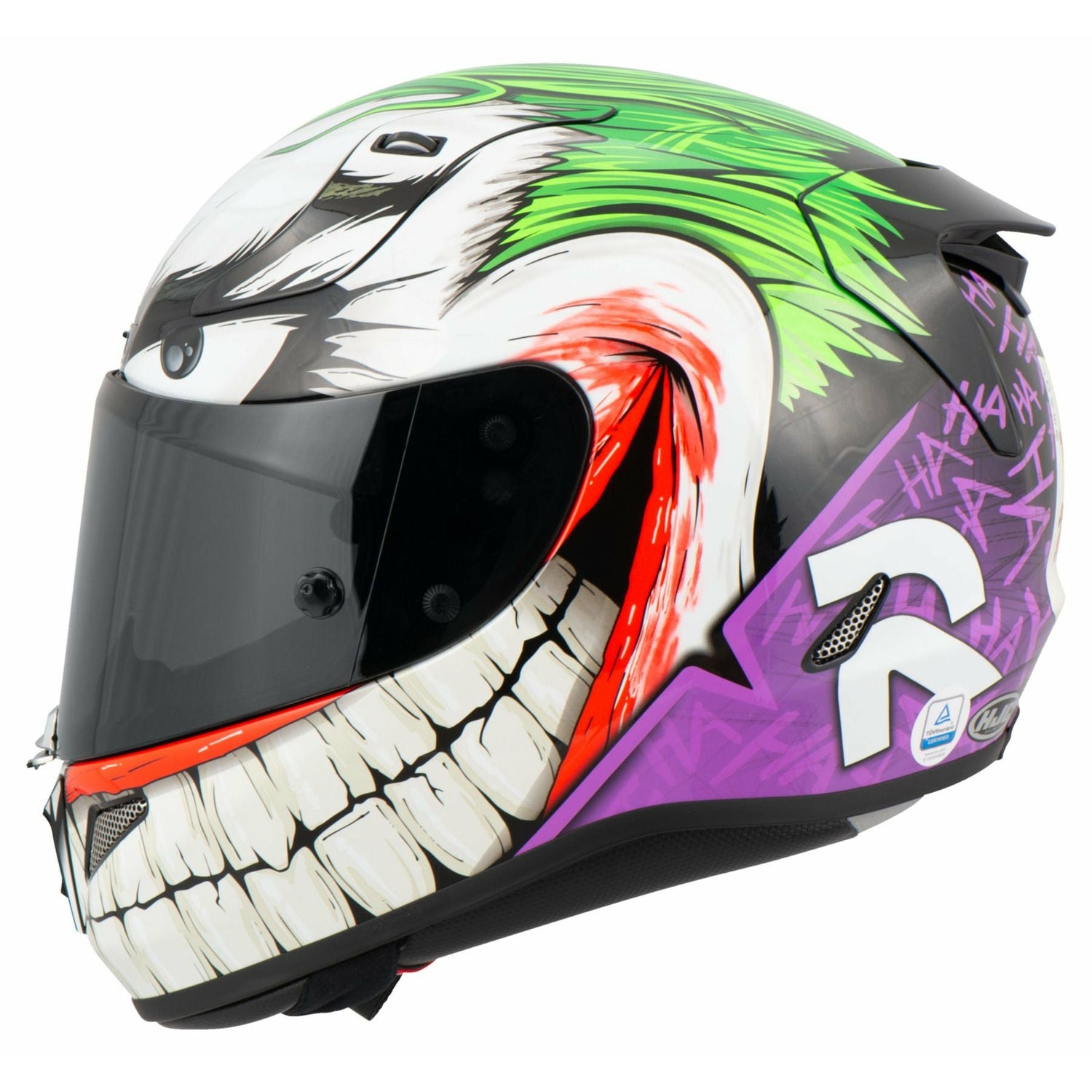 dc comics motorcycle helmet HJC RPHA 11 JOKER DC COMICS MC48 Helmet – Saadawy-Store