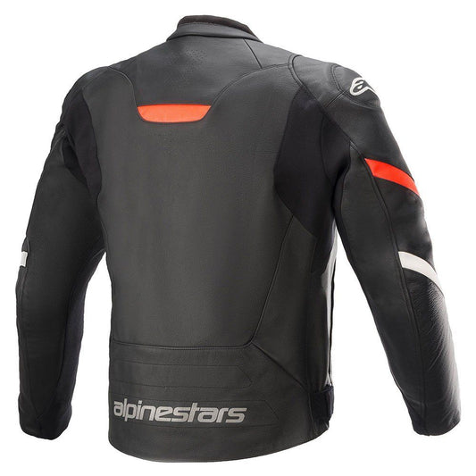 ALPINESTARS FASTER V2 AIRFLOW LEATHER JACKET Black / orange Size USA 42 CO: 247