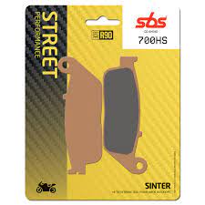 SBS BRAKE PADS FRONT 700HS SINTER STREET WITH ABE HONDA MODELS CO: 453702