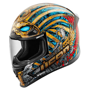 ICON AIRFORM PHARAOH HELMET (size L) used co: 31877