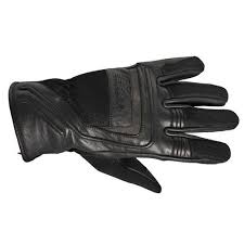 SEGURA SION MOTORCYCLE LEATHER GLOVES - BLACK