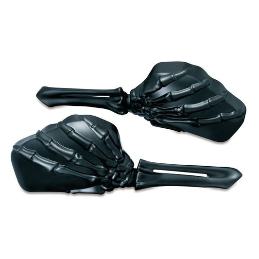 KURYAKYN SKELETON HAND MIRRORS - ALL BLACK co :32140