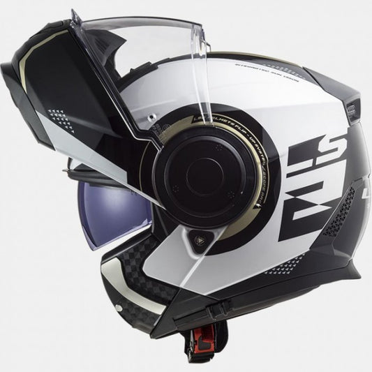 LS2 FF902 SCOPE ARCH Gloss White Titanium co: 2510074