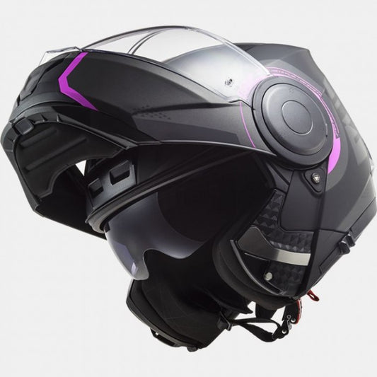 LS2 FF902 Scope Arch Helmet Matt Titanium Pink co: 2510074