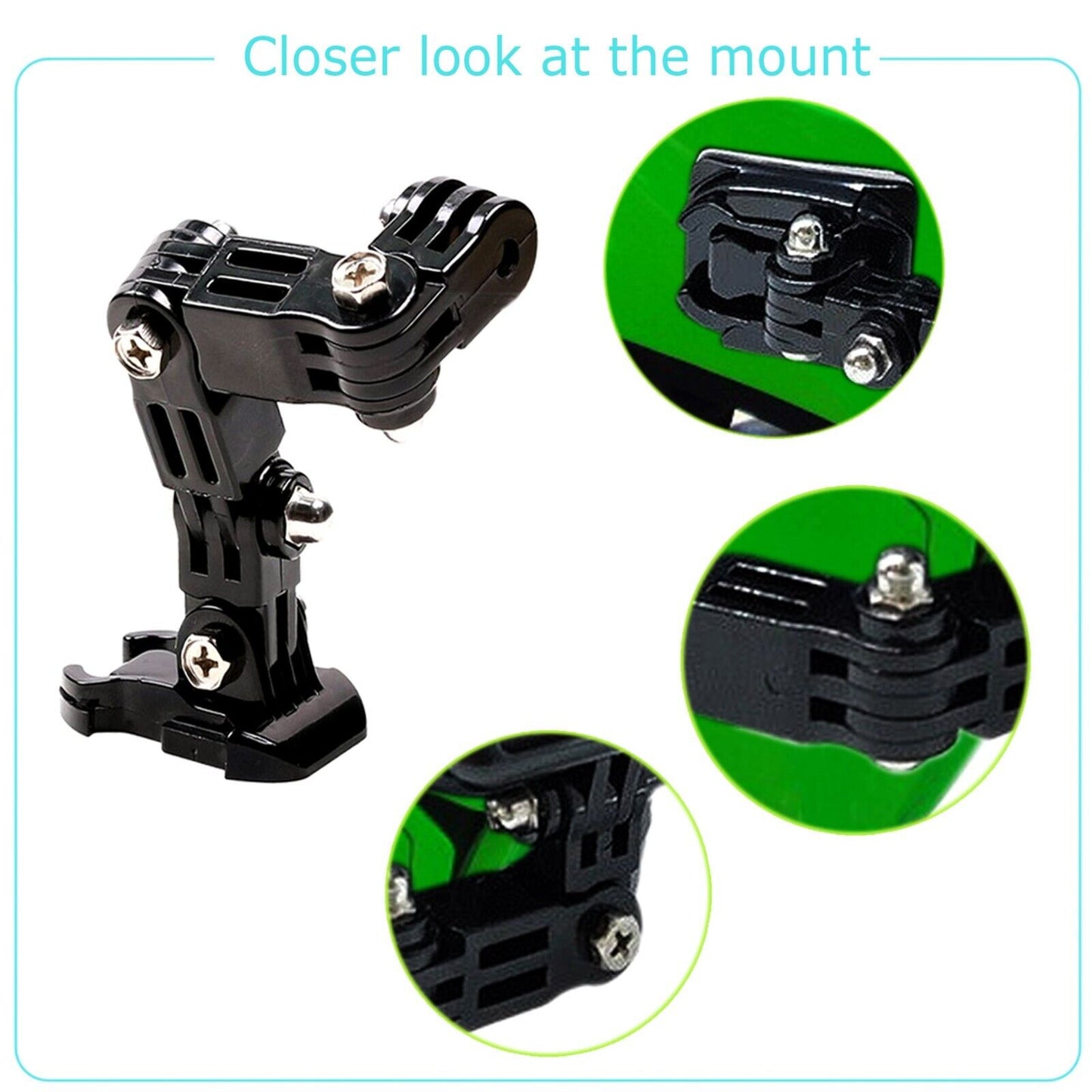 Motorcycle Helmet Chin Motor Mount Kit for GoPro Hero Sports Camera Accessories CO: 294
