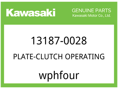 KAWASAKI PLATE-CLUTCH OPERATING Z1000 OEM 13187-0028 CO:453954